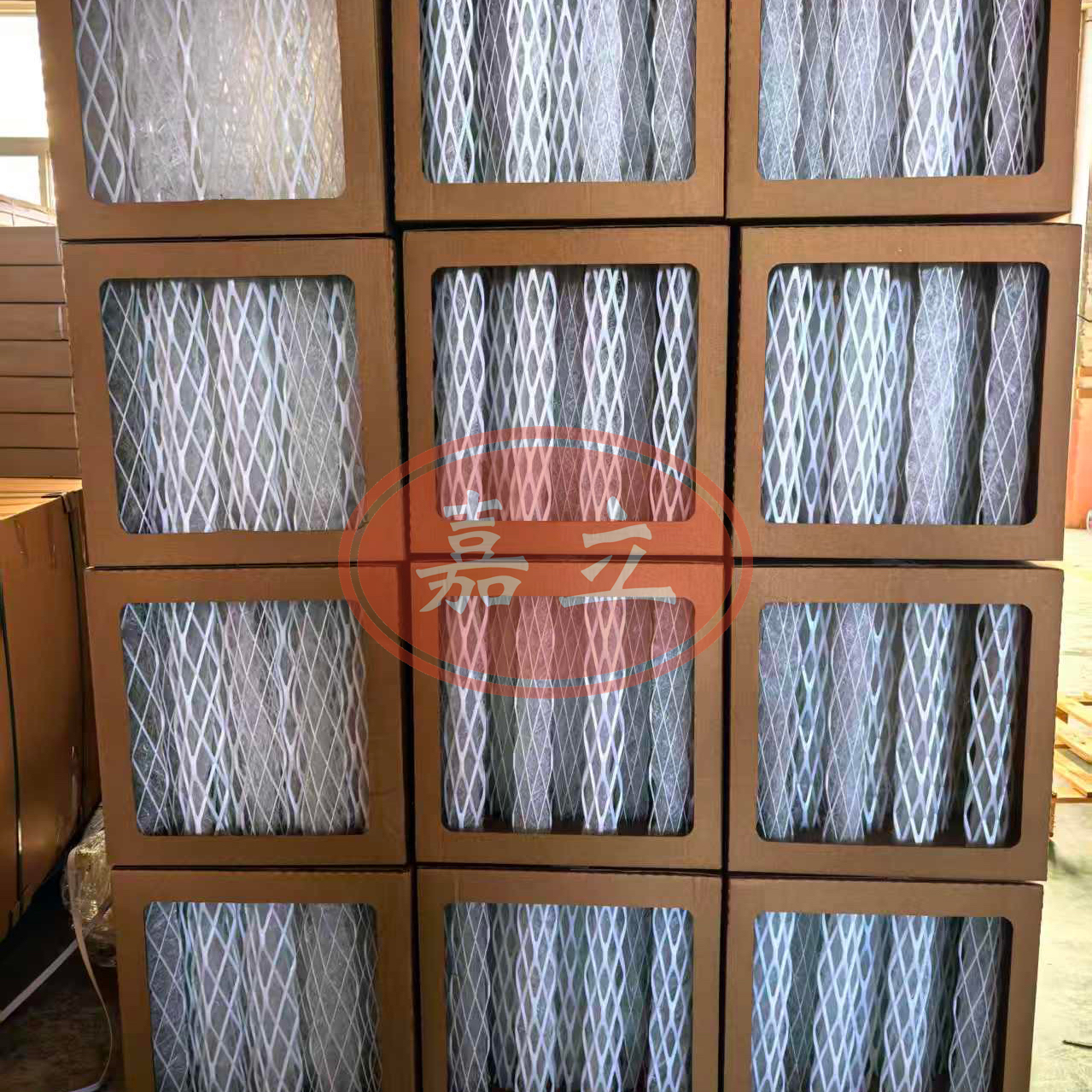 雄县3D柱型漆雾过滤收集器